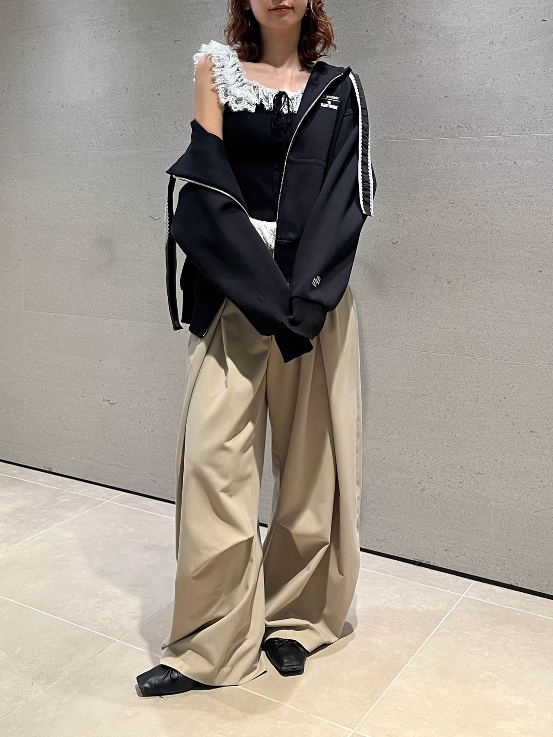 LILY BROWN×MARY QUANT】ジップフーディー(ブルゾン)｜アウター｜LILY