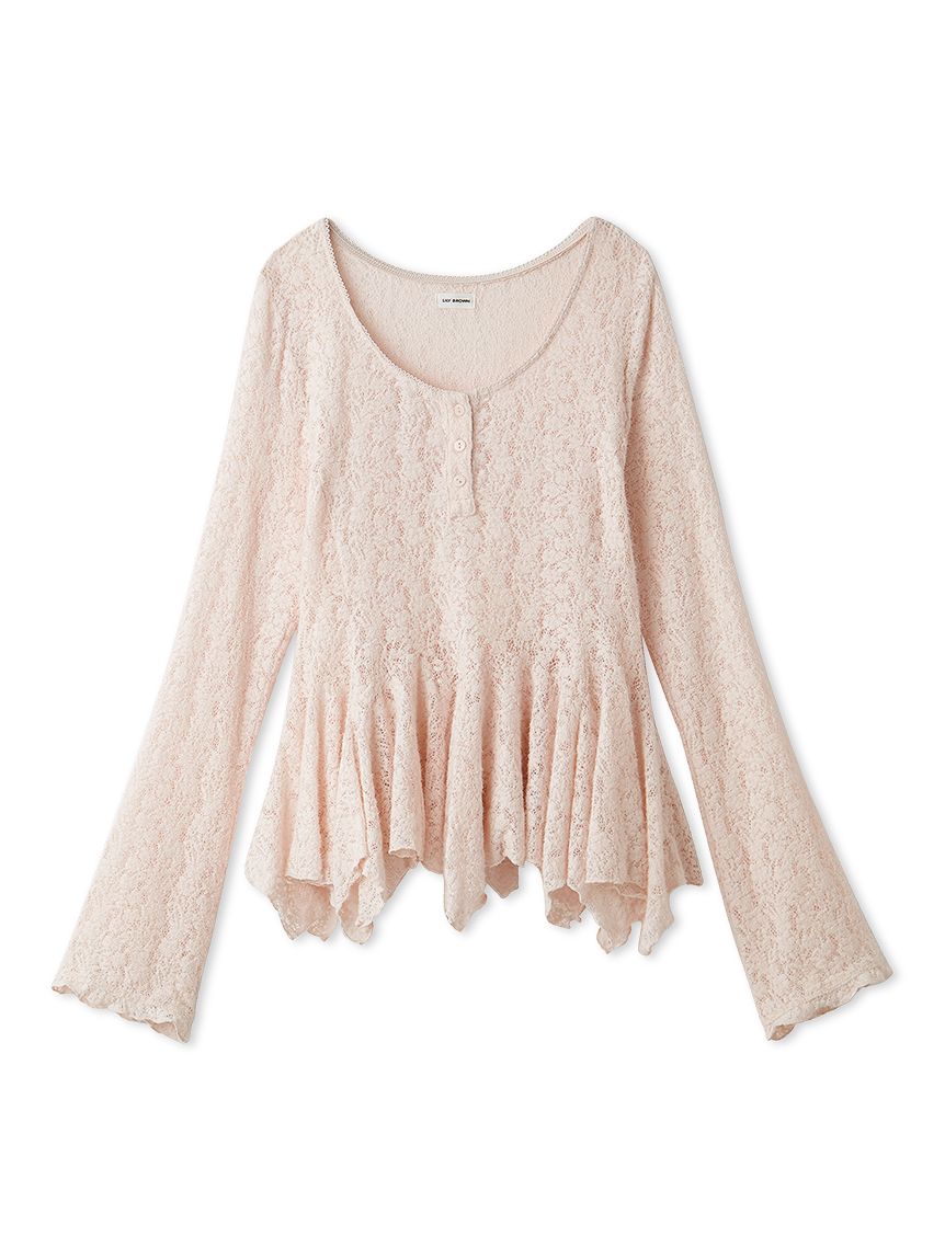 ペプラムカットトップス(Tシャツ・カットソー)｜TOPS｜LILY BROWN