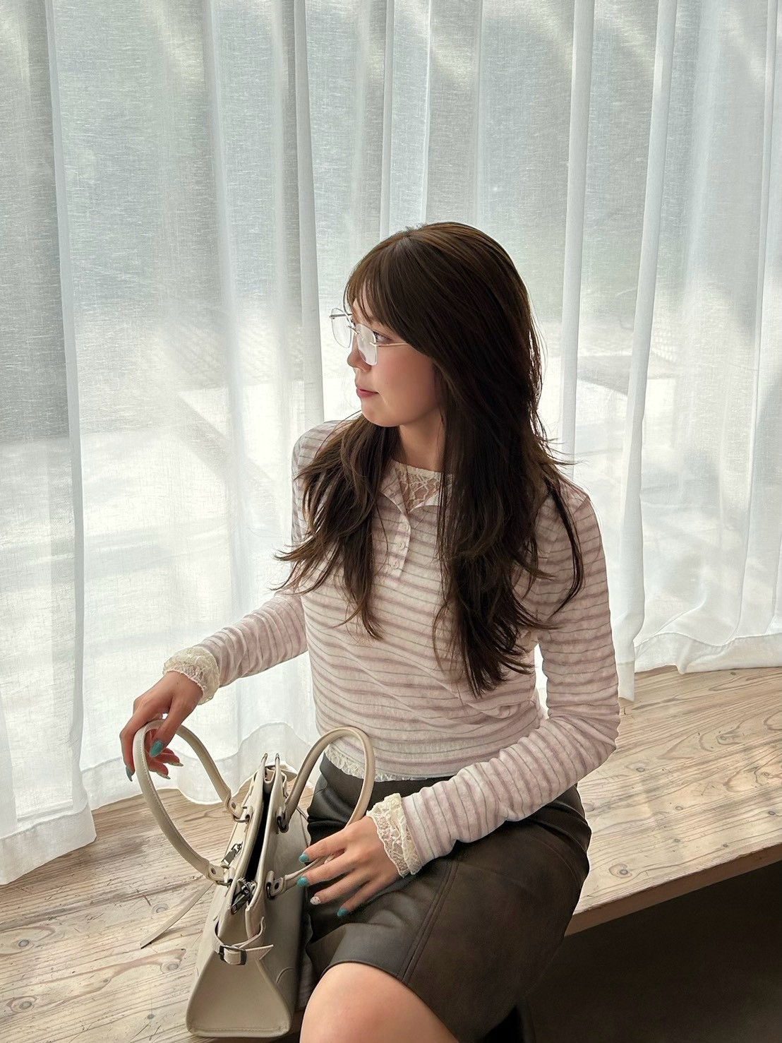レイヤードポロカットトップス(Tシャツ・カットソー)｜TOPS｜LILY