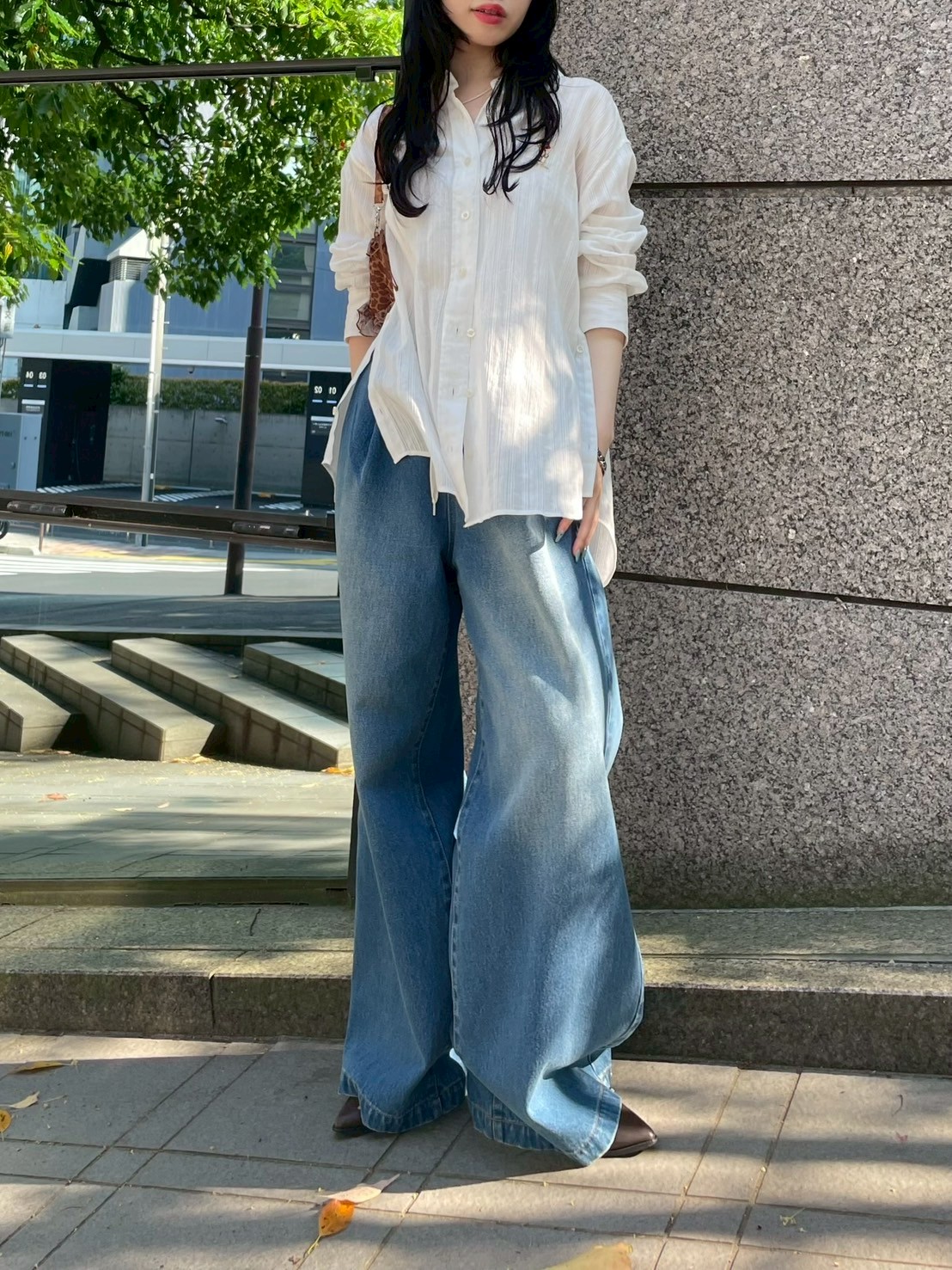 Lily Bearシアーオーバーシャツ(シャツ・ブラウス)｜トップス