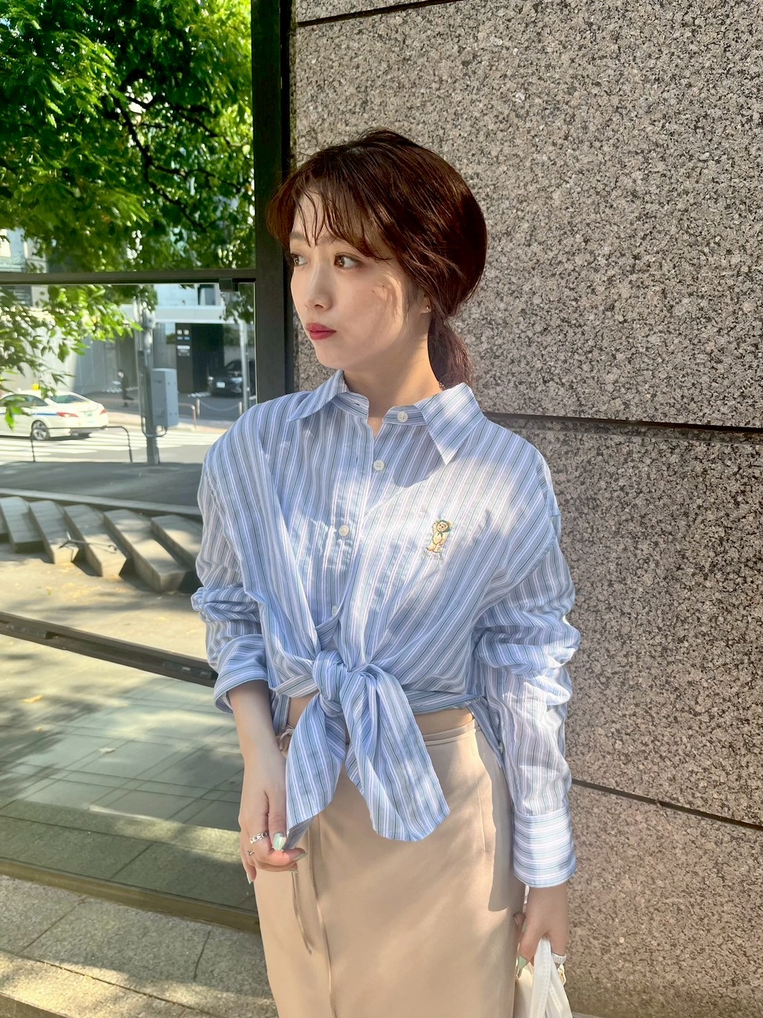 Lily Bearシアーオーバーシャツ（シャツ/ブラウス）｜LILY BROWN