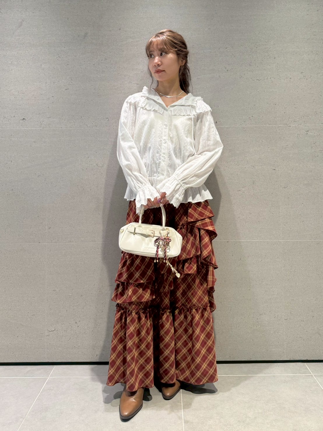 フーディーコットンレースブラウス(シャツ・ブラウス)｜トップス｜LILY