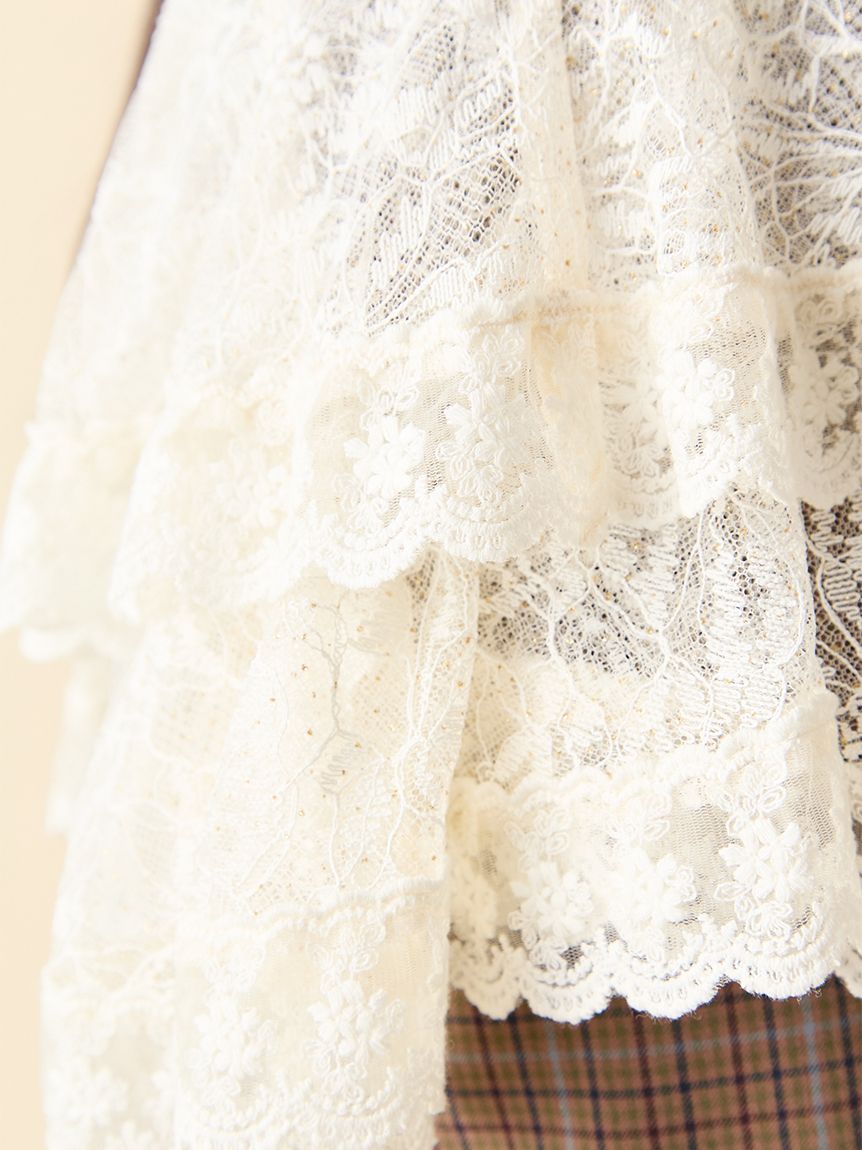 ヴィンテージライクレースボレロ(雑貨)｜ファッション雑貨｜LILY