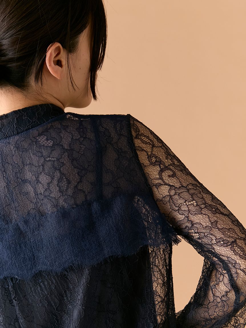 レースチャイナブラウス(シャツ・ブラウス)｜トップス｜LILY BROWN