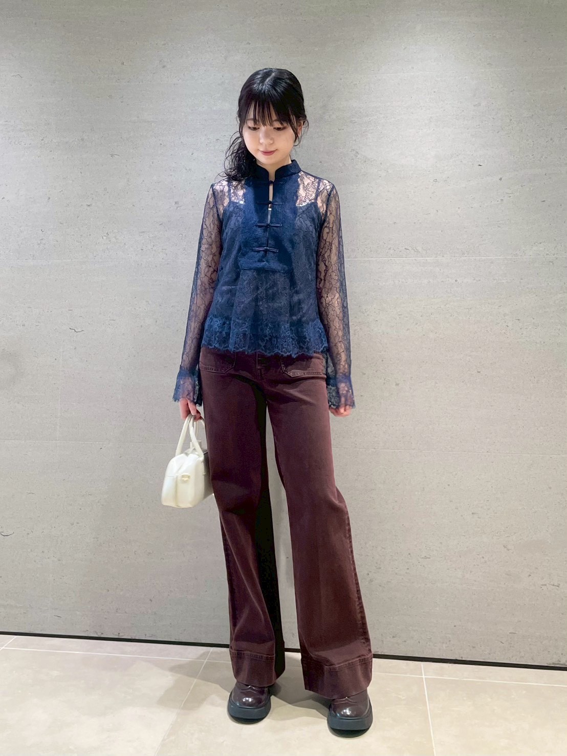 レースチャイナブラウス(シャツ・ブラウス)｜トップス｜LILY BROWN