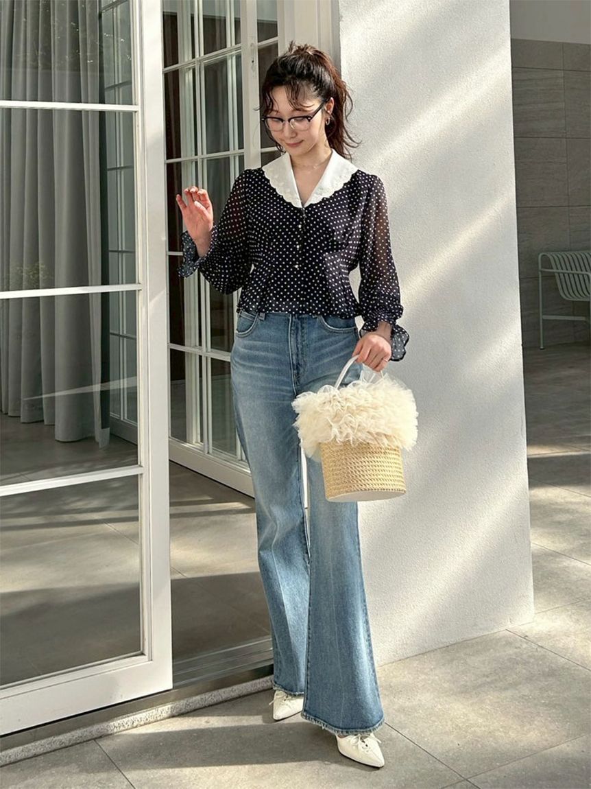 えり hiromi | レリアン | 161cm | Leilian 宮崎山形屋店 | STAFF STYLING