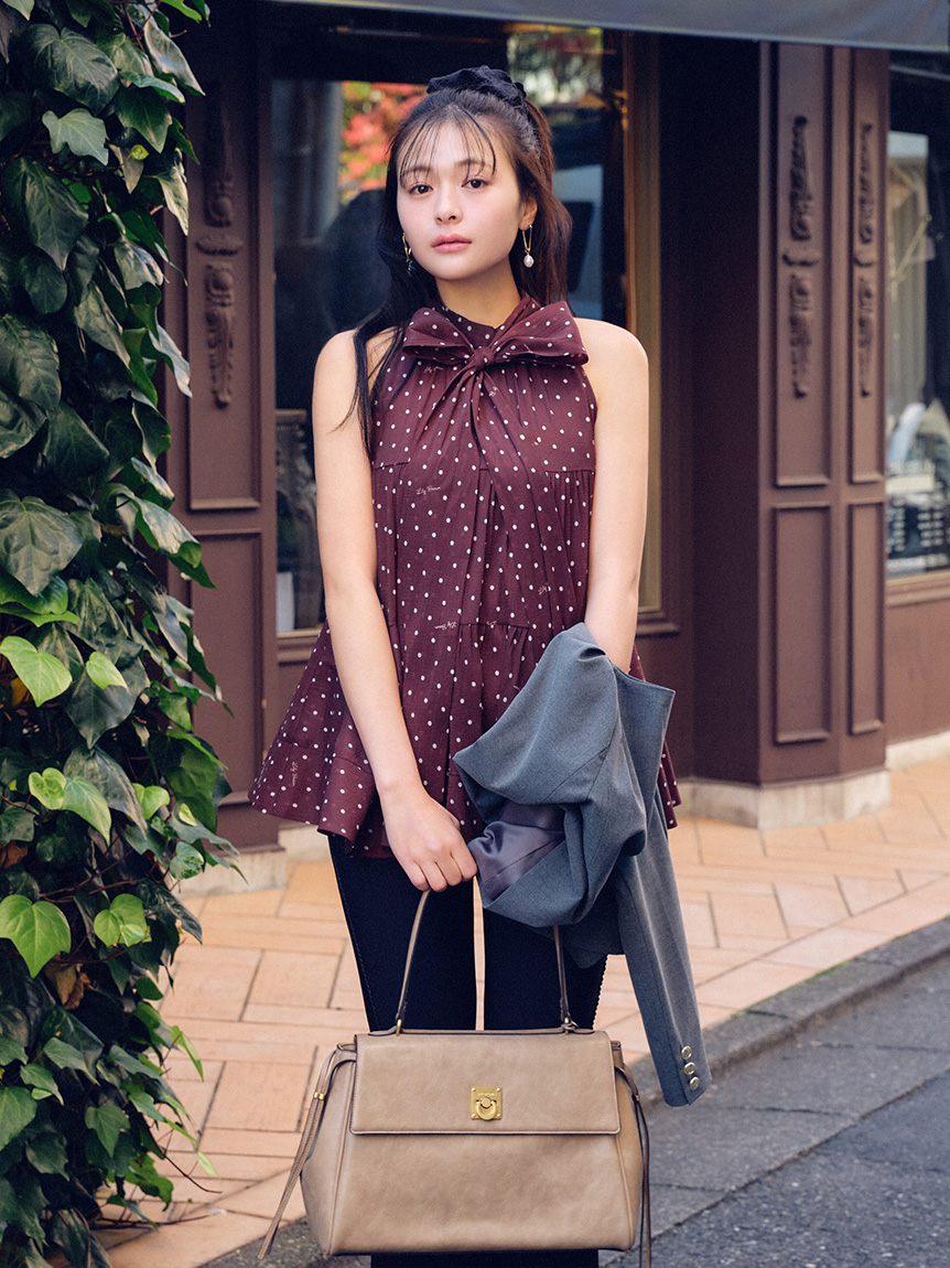 WEB限定カラー】アメスリティアードブラウス(シャツ・ブラウス