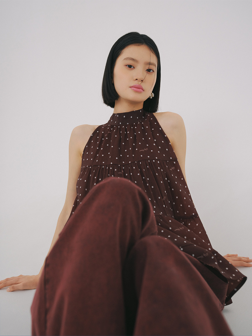 WEB限定カラー】アメスリティアードブラウス(シャツ・ブラウス