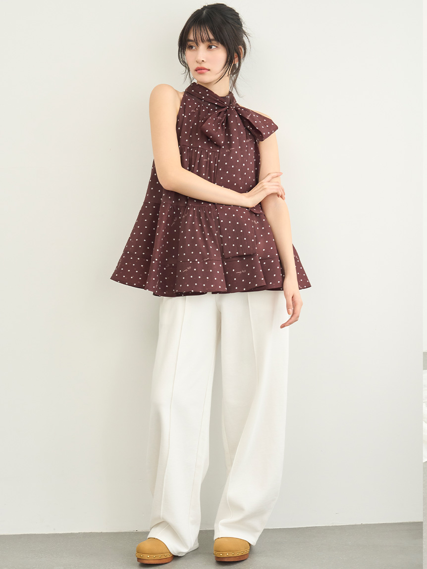 WEB限定カラー】アメスリティアードブラウス(シャツ・ブラウス