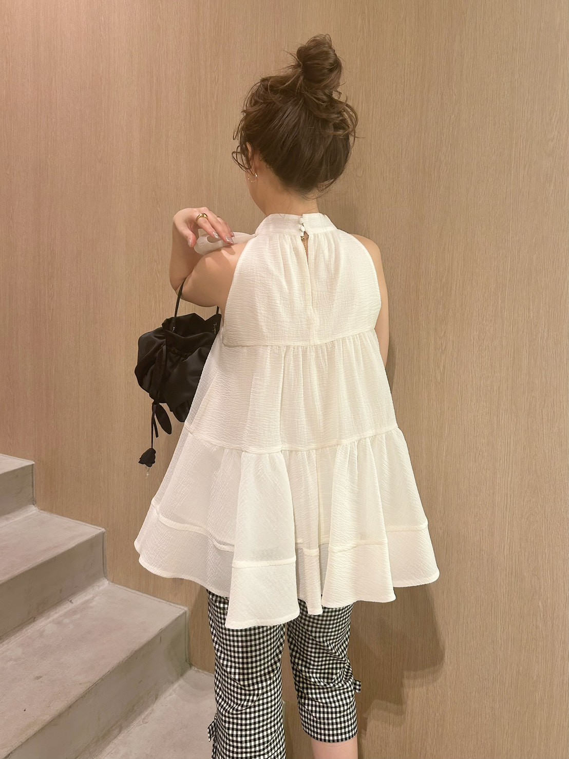 WEB限定カラー】アメスリティアードブラウス(シャツ・ブラウス