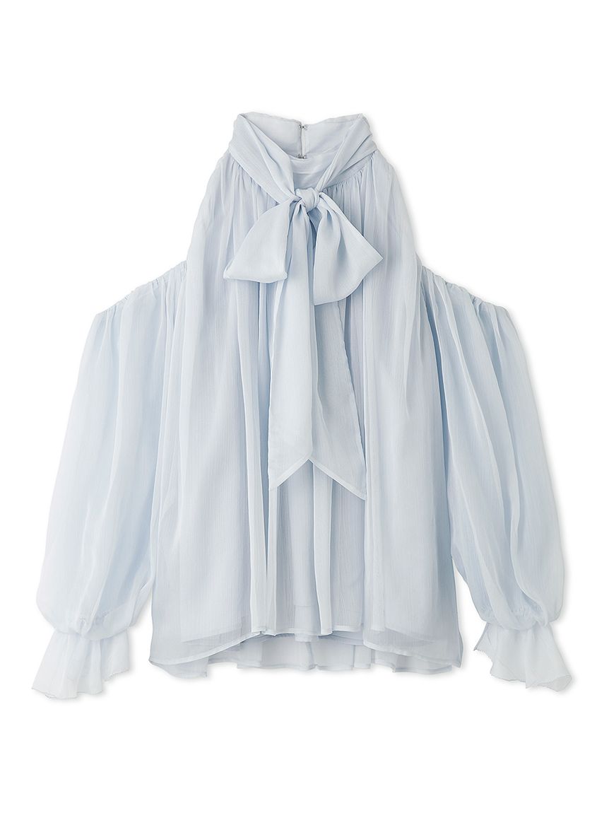 ドレープボウタイシフォンブラウス(シャツ・ブラウス)｜TOPS｜LILY