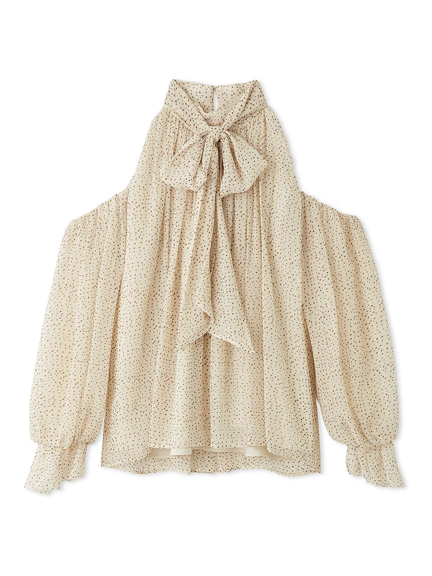 ドレープボウタイシフォンブラウス(シャツ・ブラウス)｜TOPS｜LILY