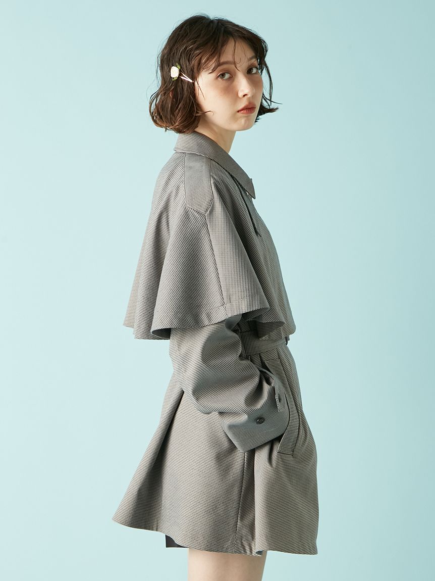 ケープコート(コート)｜アウター｜LILY BROWN（リリーブラウン