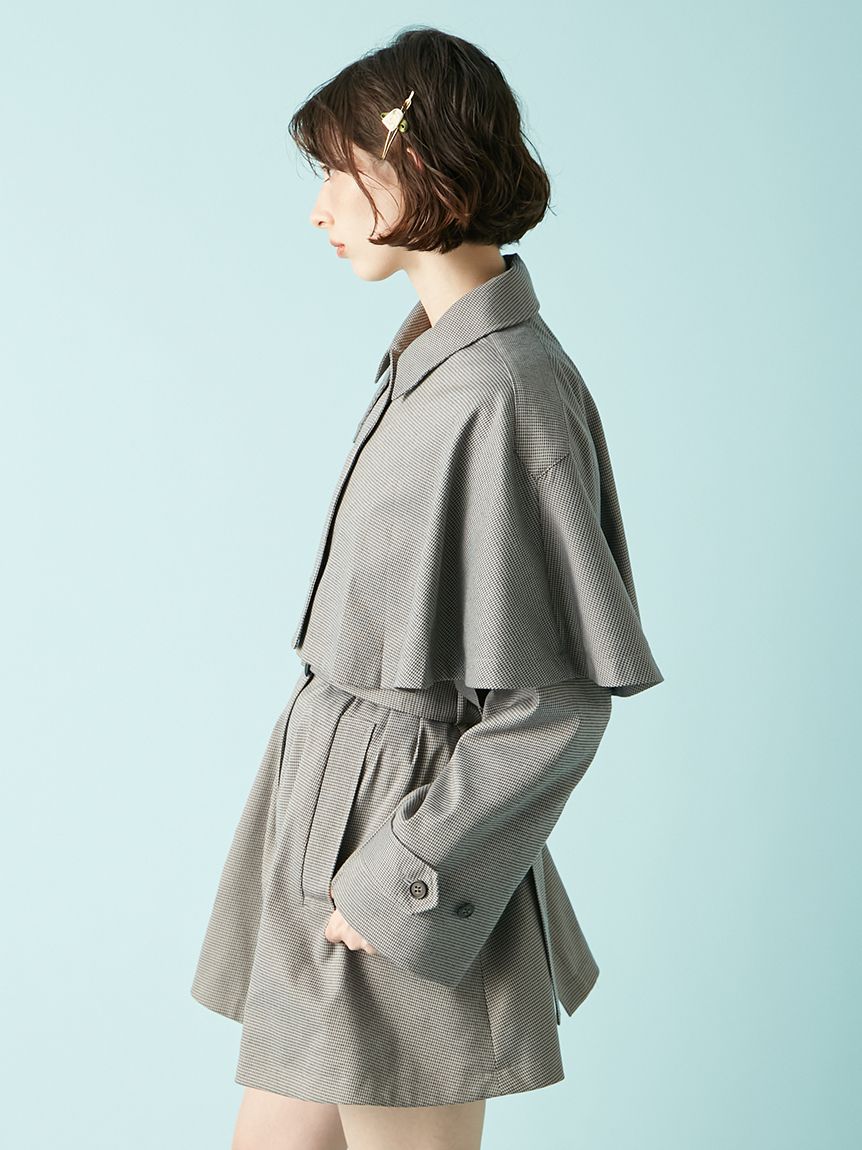 美品　Lily Brown2Wayケープコート ケープコート（トレンチコート）｜LILY BROWN（リリー ブラウン