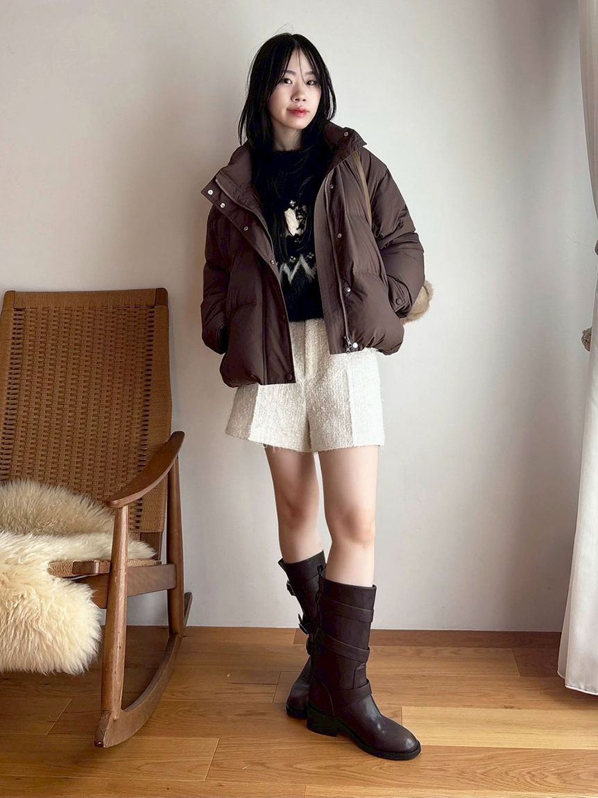 WEB限定カラー】recycleリボンダウン(ダウンジャケット/コート