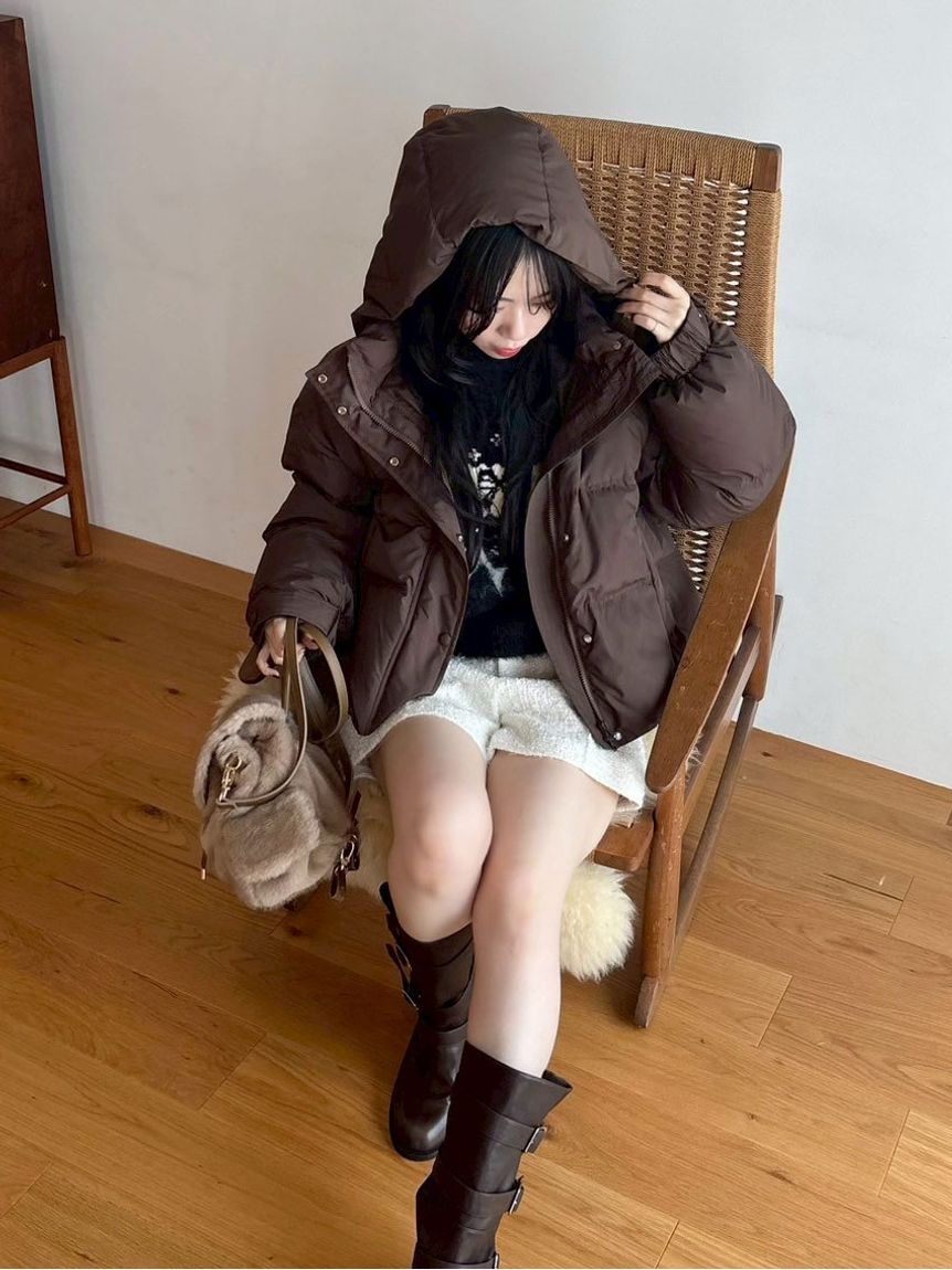 WEB限定カラー】recycleリボンダウン(ダウンジャケット/コート