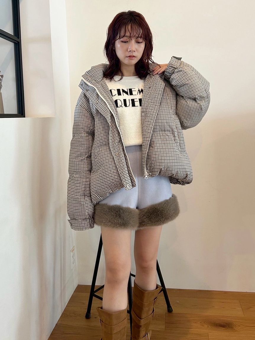 LILY BROWN Recycleダウンジャケット LILY BROWN（リリーブラウン）の「Recycleダウンジャケット