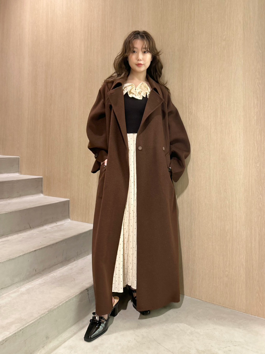 ステンカラーリバーコート(コート)｜アウター｜LILY BROWN（リリー