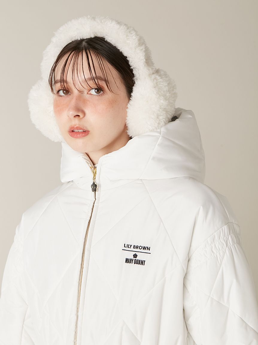 LILY BROWN × MARY QUANT キルトダウンミドルコート LILY BROWN｜【LILY BROWN×MARY QUANT】キルトダウンミドルコート