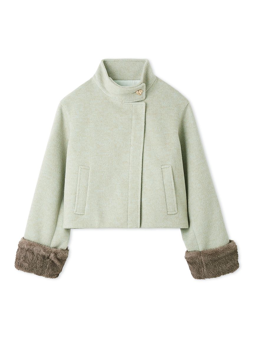 袖ファー2wayコート(コート)｜アウター｜LILY BROWN（リリーブラウン  