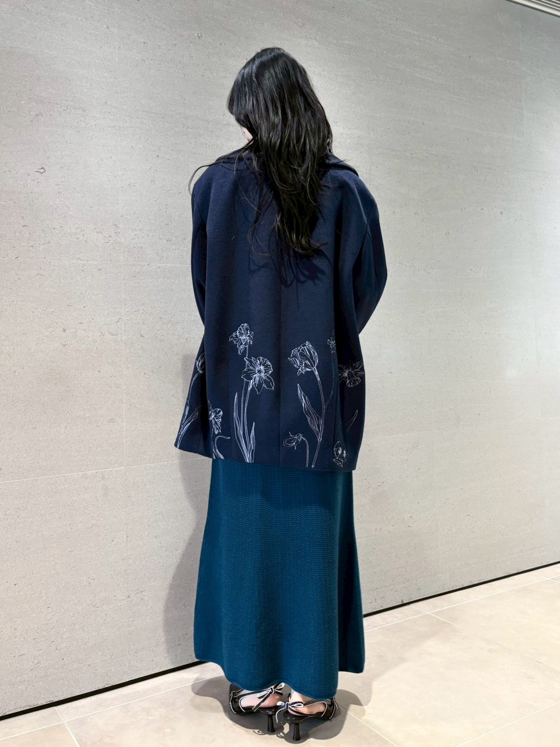 エンブロイダリーコクーンコート(コート)｜アウター｜LILY BROWN