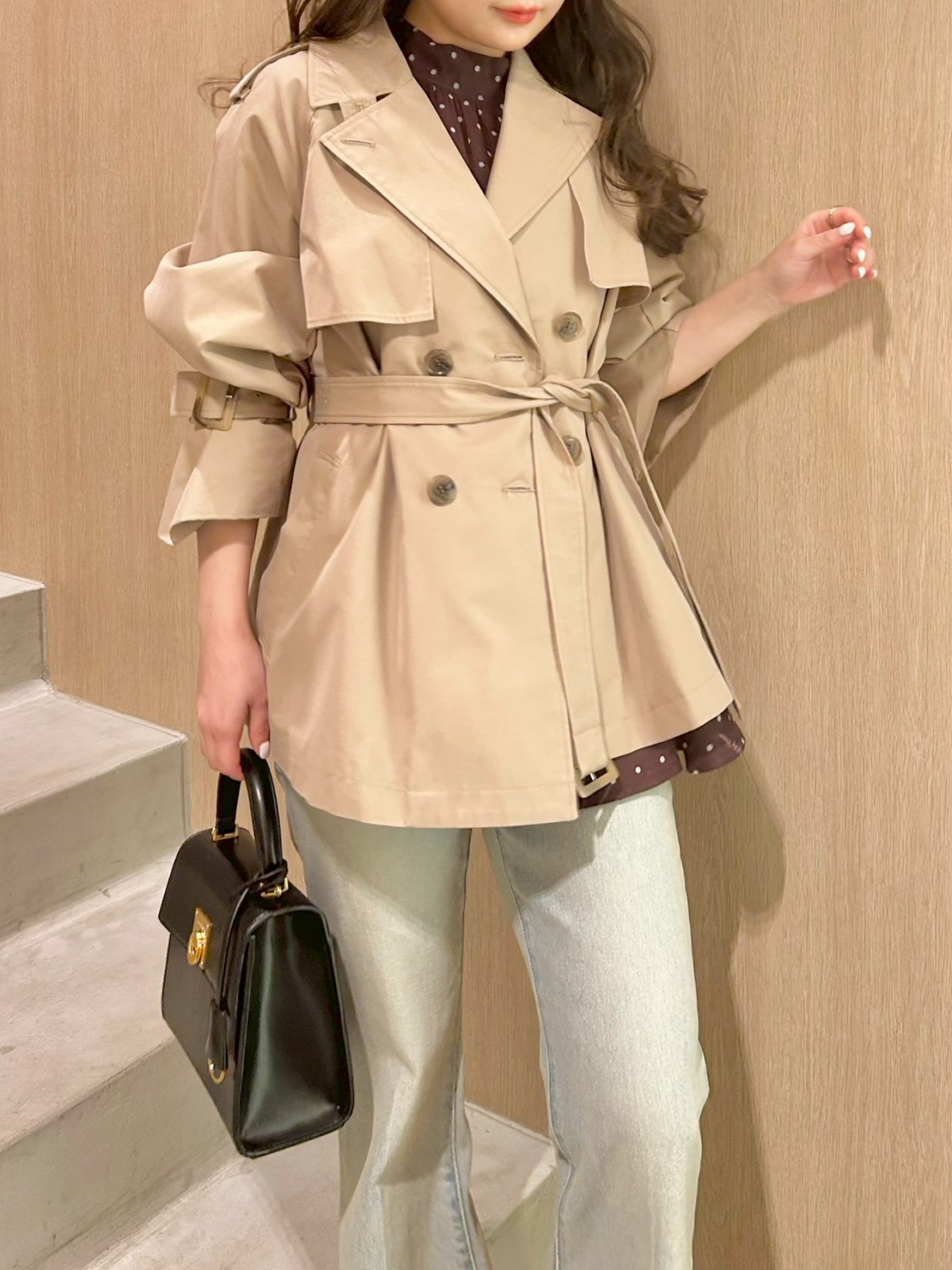 クラシックミドルトレンチコート(コート)｜アウター｜LILY BROWN