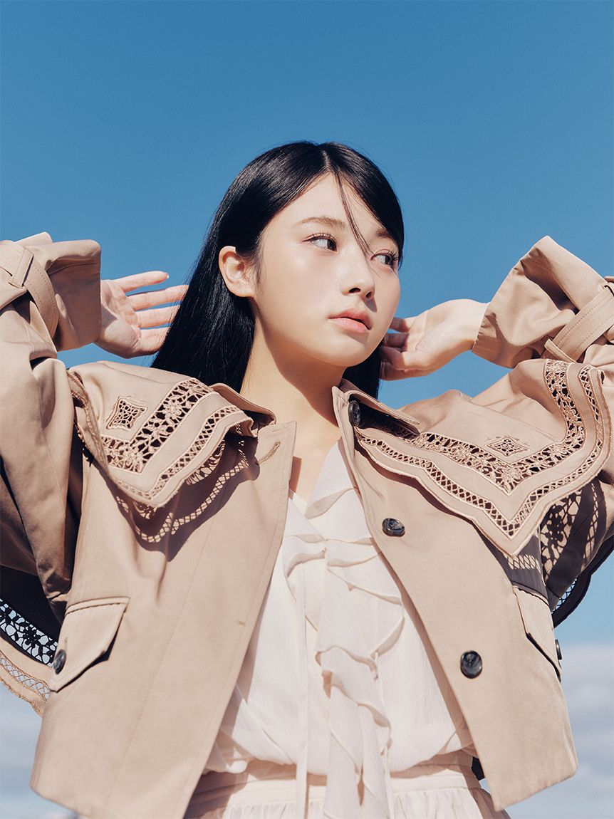 2wayエンブロイダリーケープコート(コート)｜アウター｜LILY BROWN