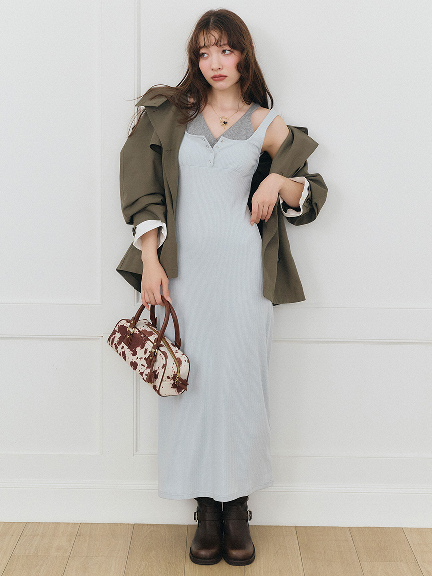 【美品】 Acne Studios ファネルネック コート　ブラック ファンネルネック2wayトレンチコート(コート)｜アウター｜LILY BROWN