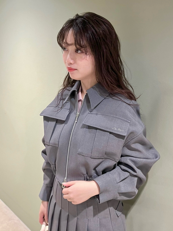 Lily Brown - LILYBROWN リリーブラウン フラップデザインコンパクトブルゾン 完売 フラップデザインコンパクトブルゾン(ブルゾン)｜アウター｜LILY