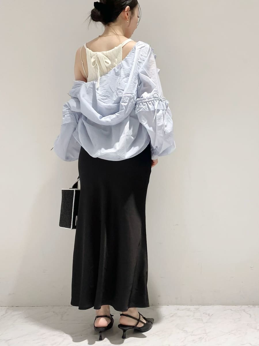 LILY BROWN×MARY QUANT】UVカットフリルシアーブルゾン/接触冷感