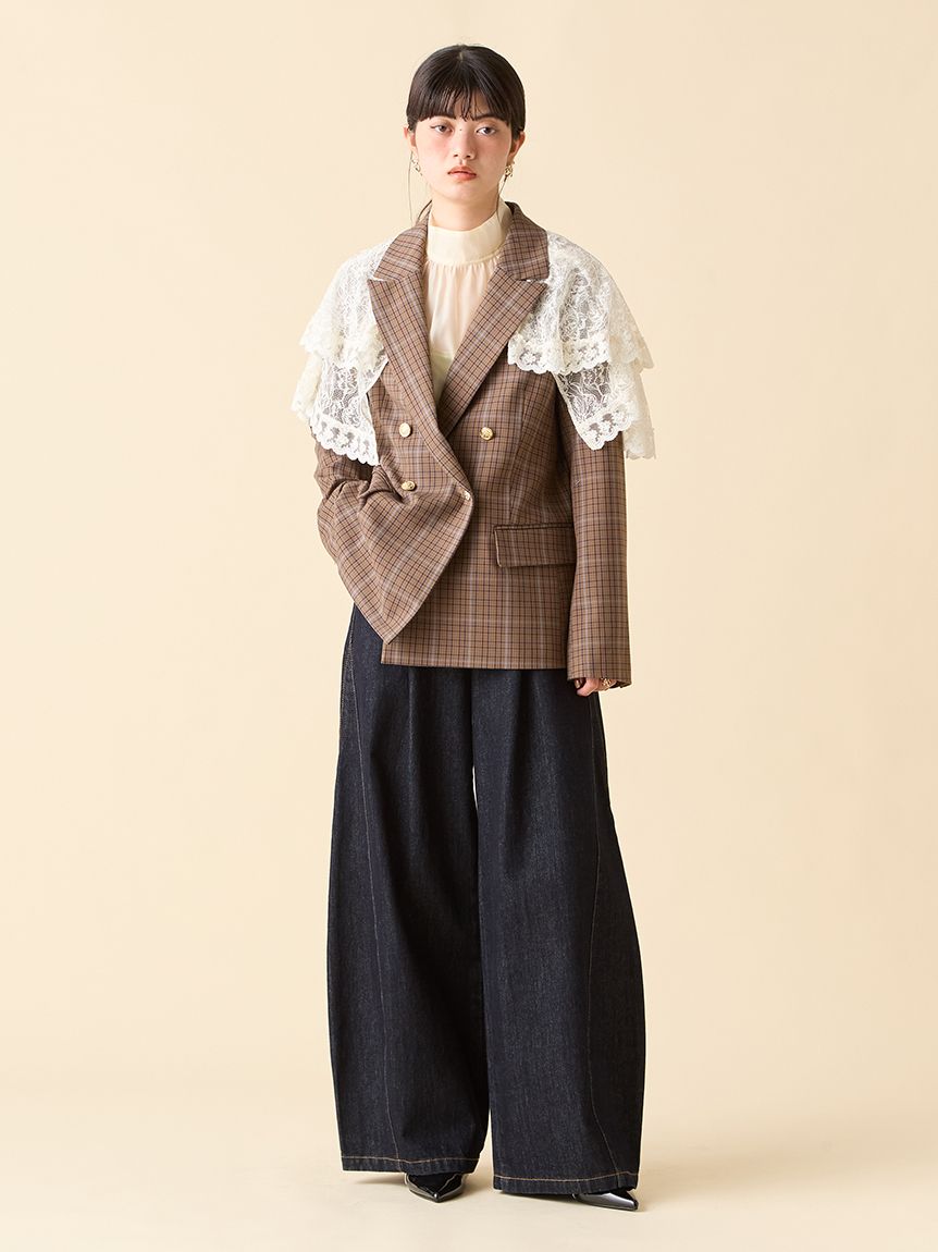 金釦ダブルブレストジャケット(ジャケット)｜アウター｜LILY BROWN