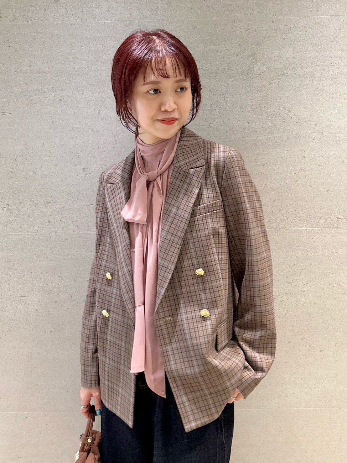 金釦ダブルブレストジャケット(ジャケット)｜アウター｜LILY BROWN