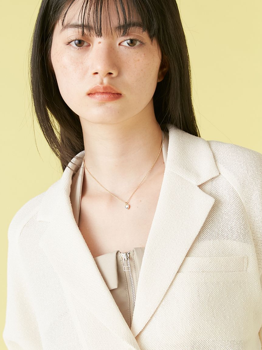 Lily Brown ハーフスリーブジャケット LILY BROWN（リリーブラウン）の「ヴィンテージ釦ハーフスリーブ