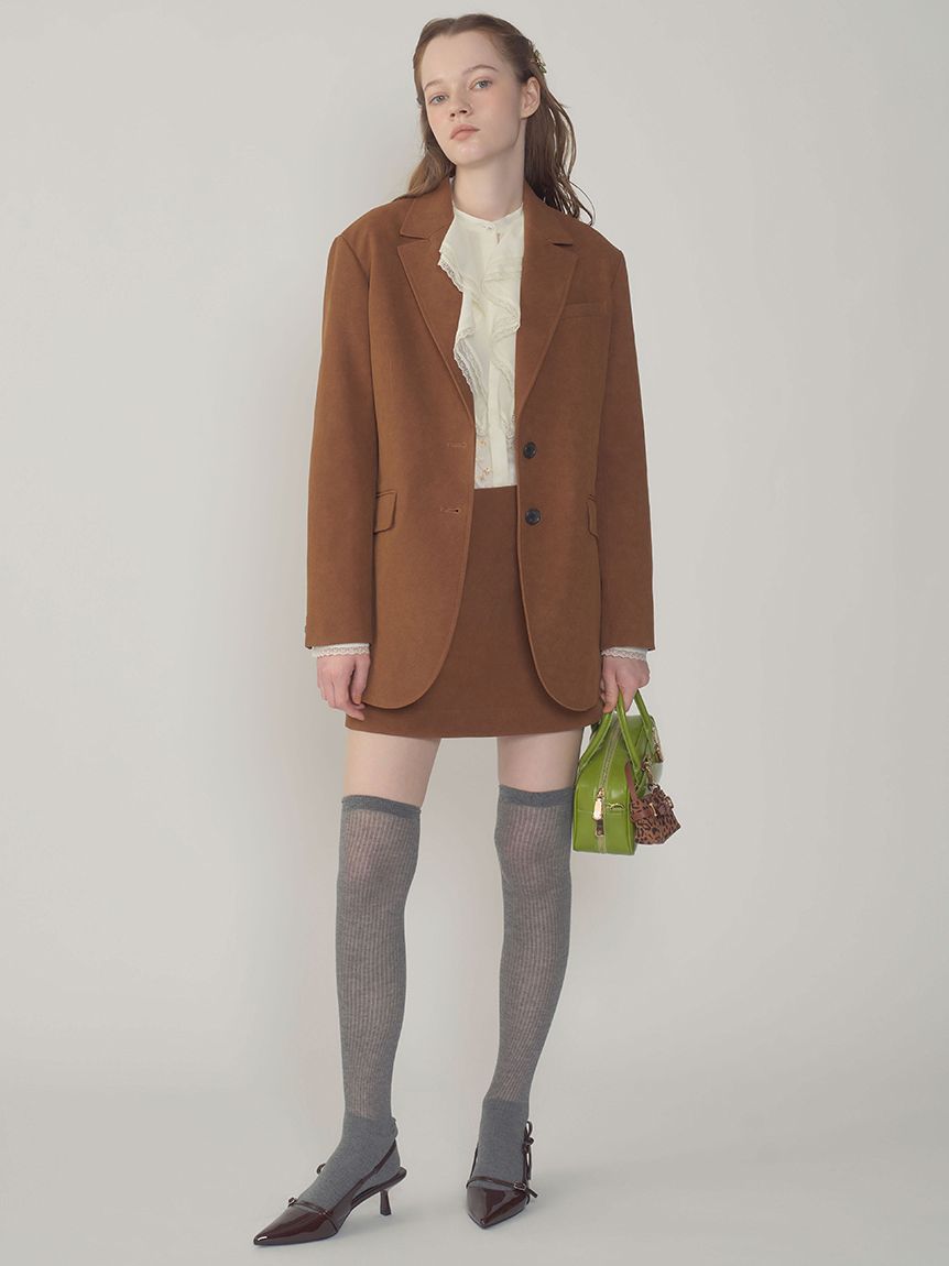 LILY BROWN コーデュロイカラーオーバージャケット 美品 LILY BROWNコーデュロイカラーオーバージャケット