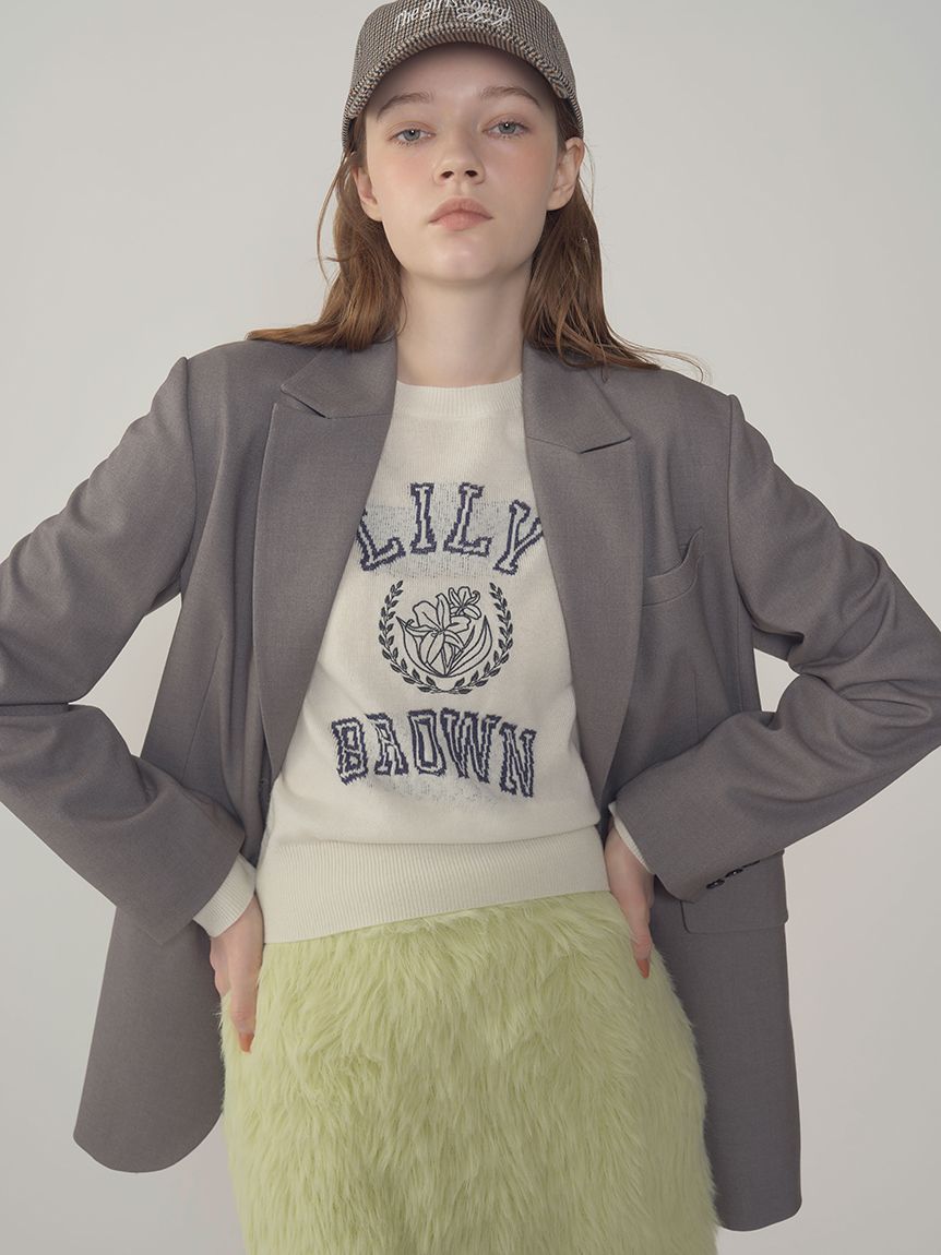 LILY BROWN バリエーションオーバーサイズジレ セール】バリエーションオーバーサイズジレ（ベスト）｜LILY