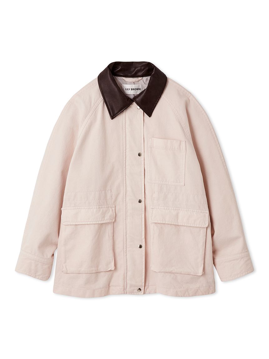 ☆土日セール　新品　LILY BROWN　カバーオールジャケット　フリーサイズ カバーオールジャケット(ジャケット)｜アウター｜LILY BROWN