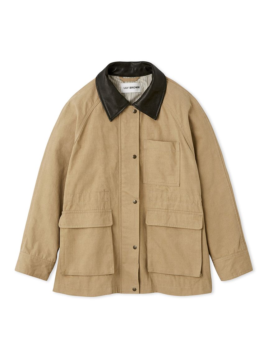 ☆土日セール　新品　LILY BROWN　カバーオールジャケット　フリーサイズ カバーオールジャケット(ジャケット)｜アウター｜LILY BROWN