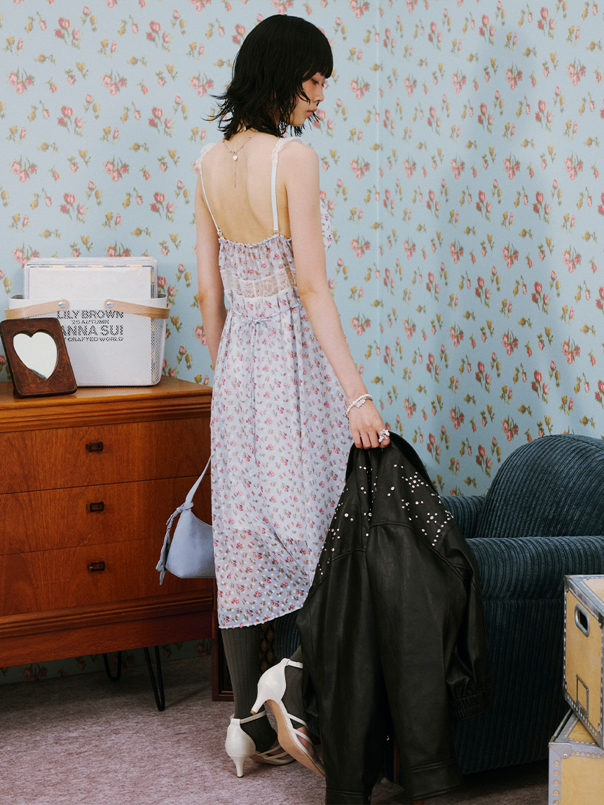 LILY BROWN ×ANNA SUI】バタフライスタッズブルゾン(ブルゾン