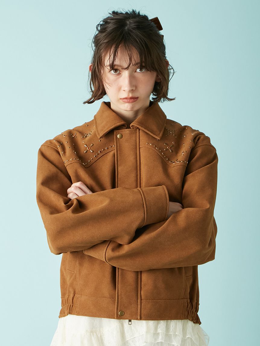 【完売】LILY BROWNバリエーションオーバーフィットパフブルゾン 新品未使用LILY BROWN バリエーションオーバーフィットパフ