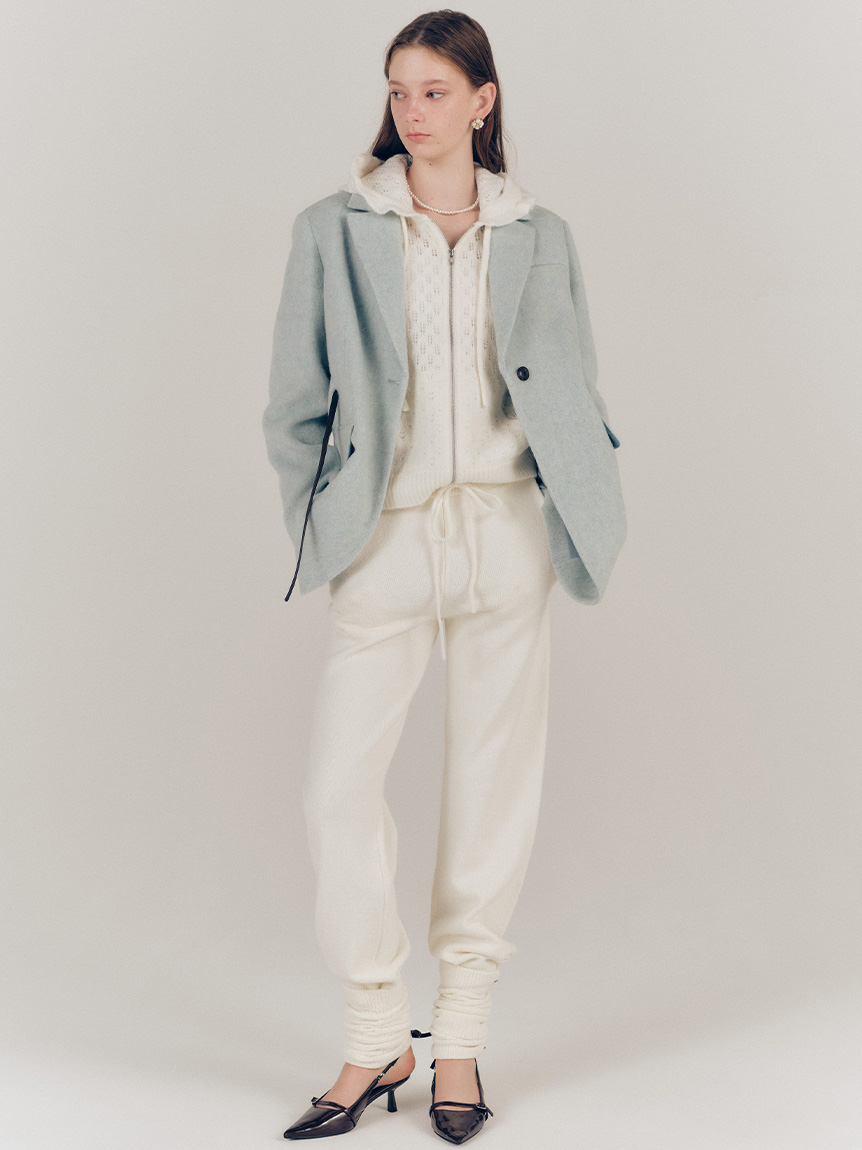 ベルト付きシャギーオーバージャケット(Hearts2Hearts着用)(ジャケット