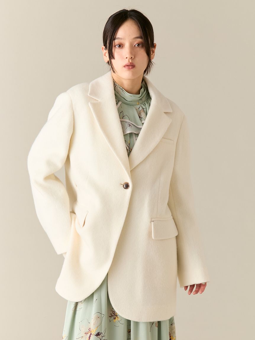 ベルト付きシャギーオーバージャケット(Hearts2Hearts着用)(ジャケット