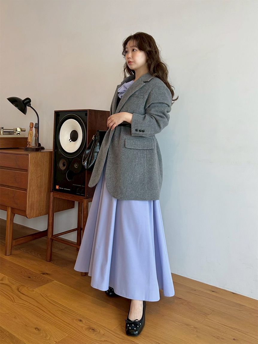 ベルト付きシャギーオーバージャケット(Hearts2Hearts着用)(ジャケット