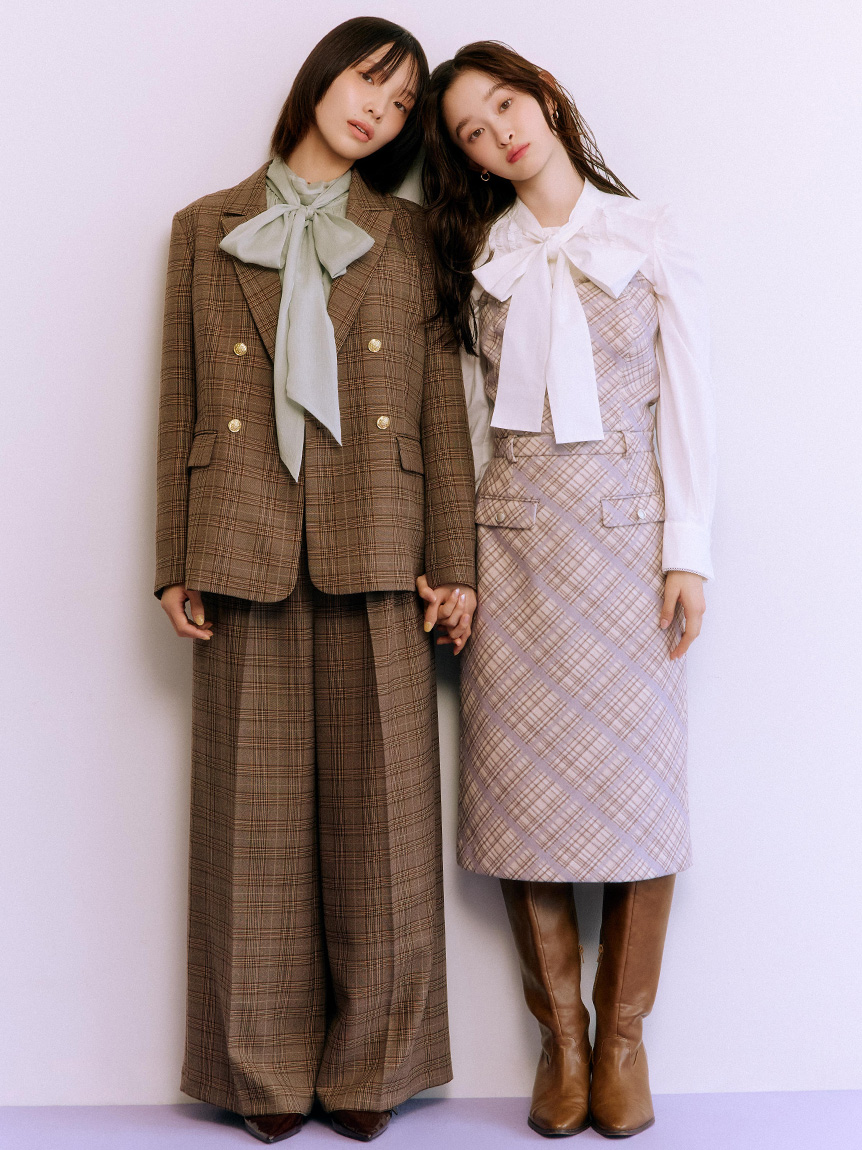 ダブルブレストウールジャケット(ジャケット)｜アウター｜LILY BROWN