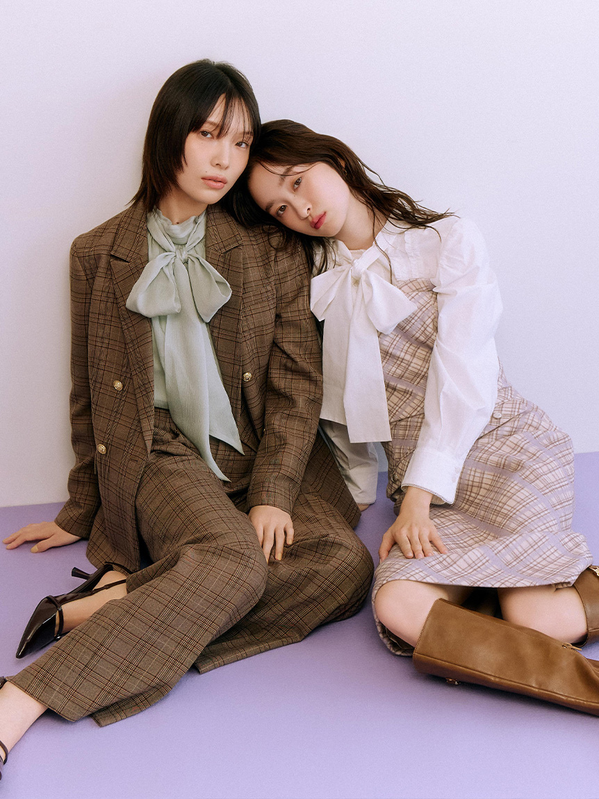 ダブルブレストウールジャケット(ジャケット)｜アウター｜LILY BROWN