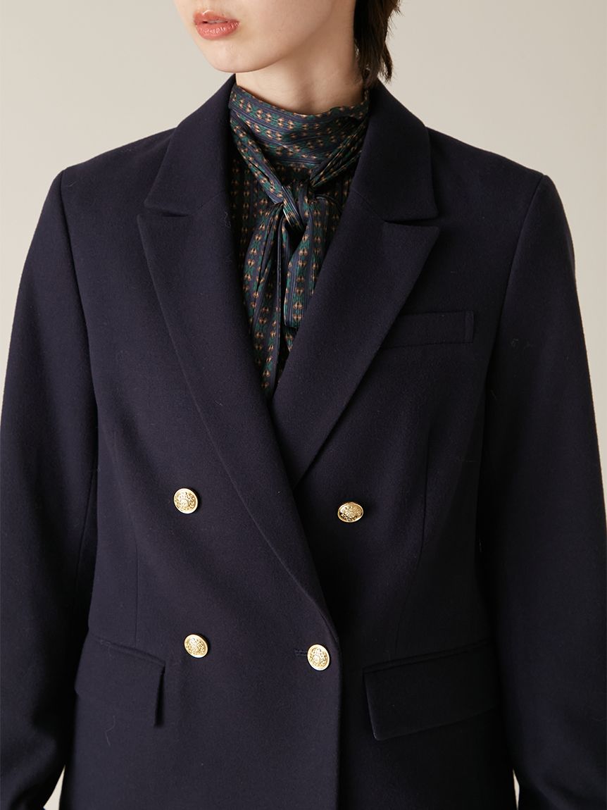 ダブルブレストウールジャケット(ジャケット)｜アウター｜LILY BROWN