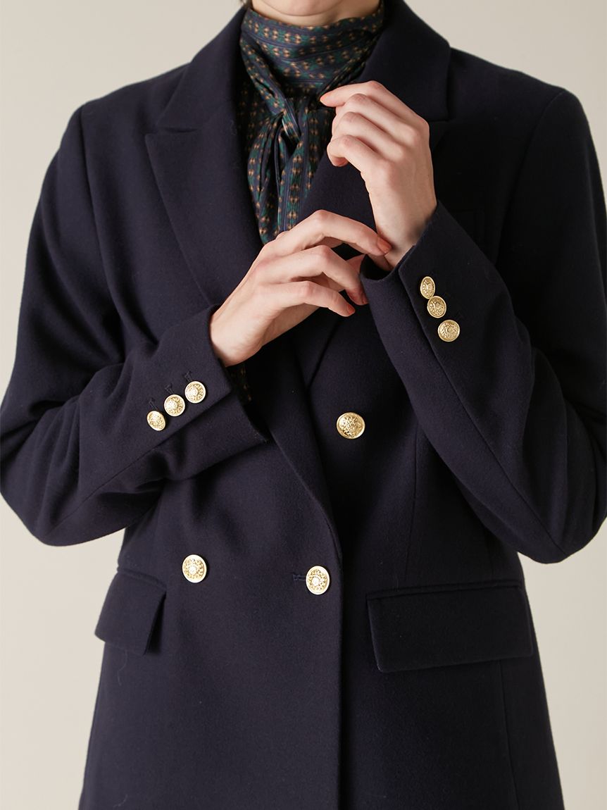 ダブルブレストウールジャケット(ジャケット)｜アウター｜LILY BROWN