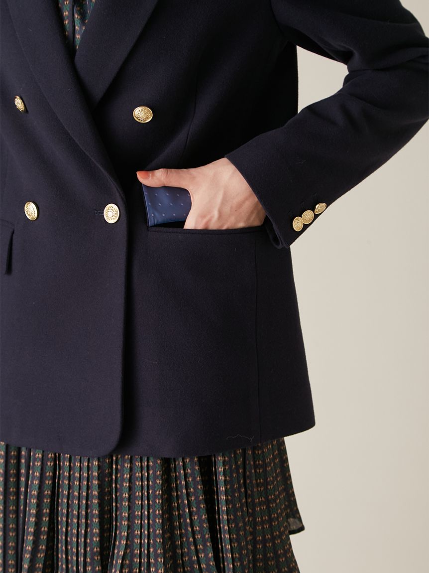 ダブルブレストウールジャケット(ジャケット)｜アウター｜LILY BROWN