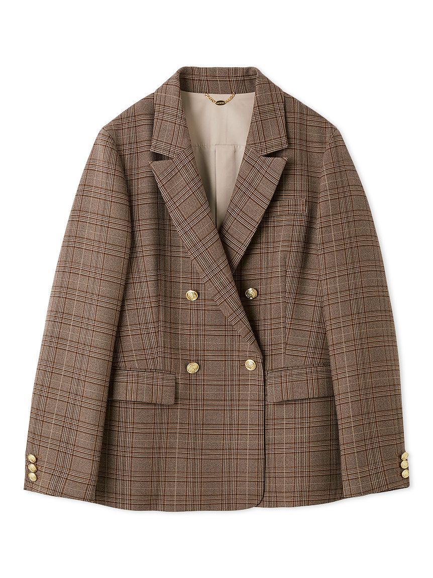 ダブルブレストウールジャケット(ジャケット)｜アウター｜LILY BROWN