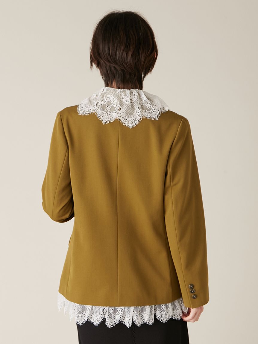 2wayヴィンテージライクレースジャケット LILYBROWN 2wayヴィンテージライクレースジャケット(ジャケット)｜アウター｜LILY