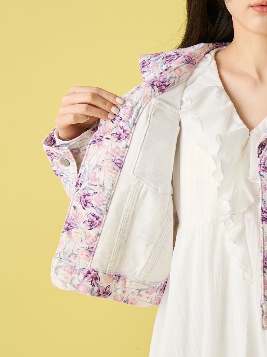 セーラーデニムジャケット(ジャケット)｜アウター｜LILY BROWN（リリー